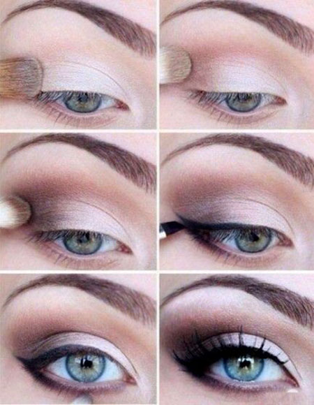 Beautiful Eye Makeup for a wedding