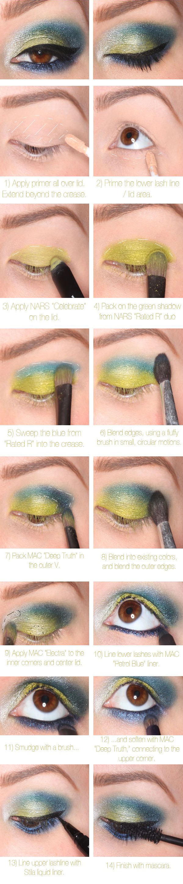 Colorful, Smokey Eye Tutorial